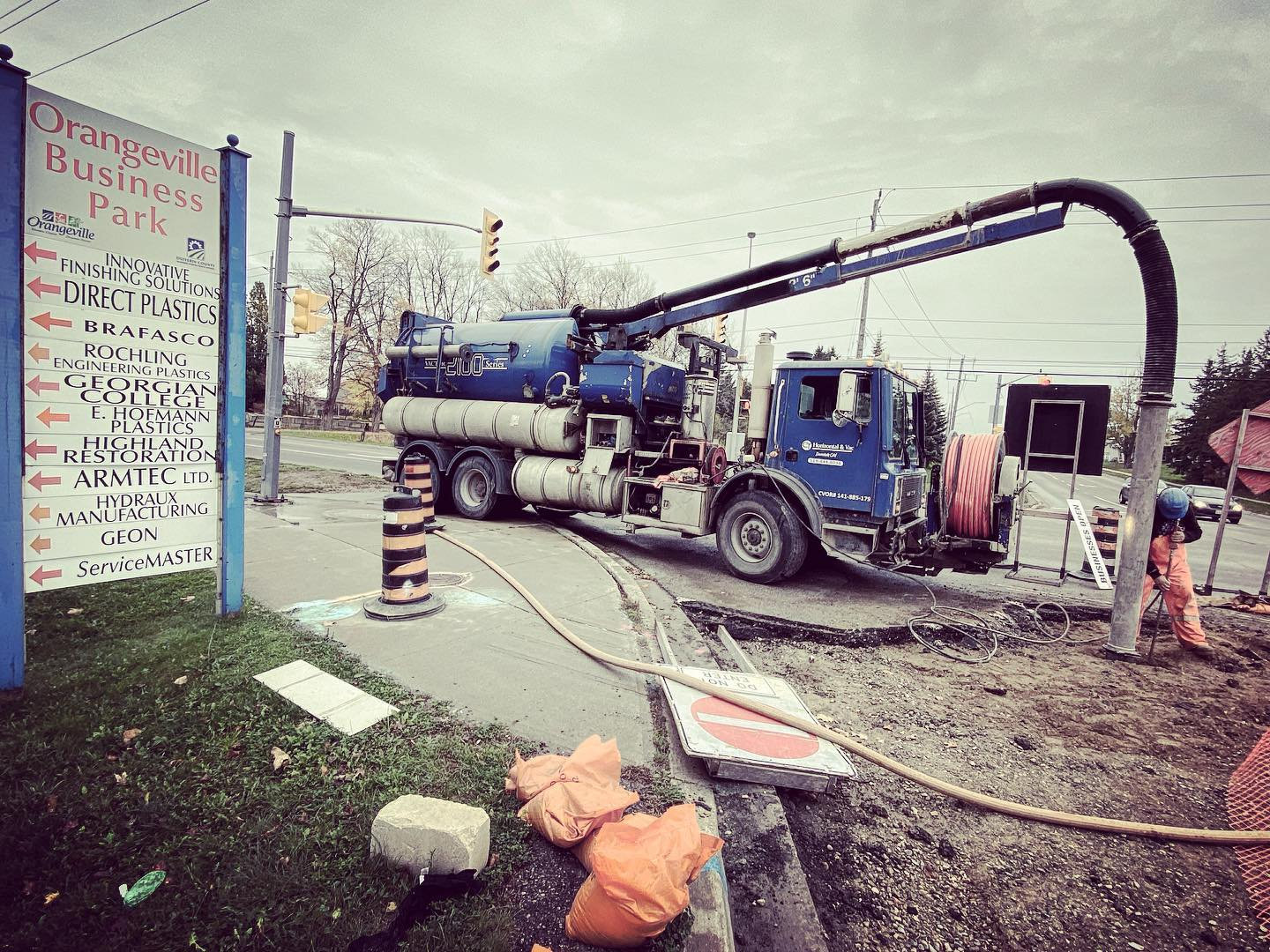 CT Hydrovacs at Orangeville business park